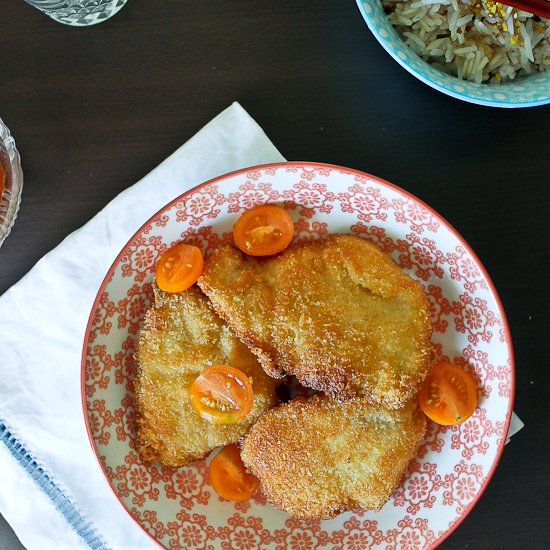 Chicken Katsu with Thai Sauce