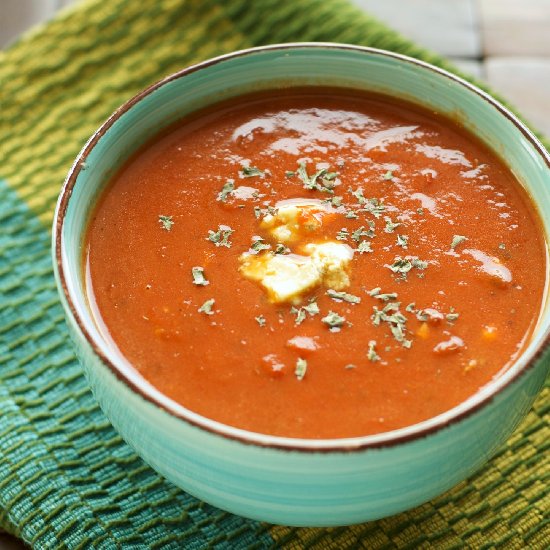 Crockpot Roasted Tomato Soup