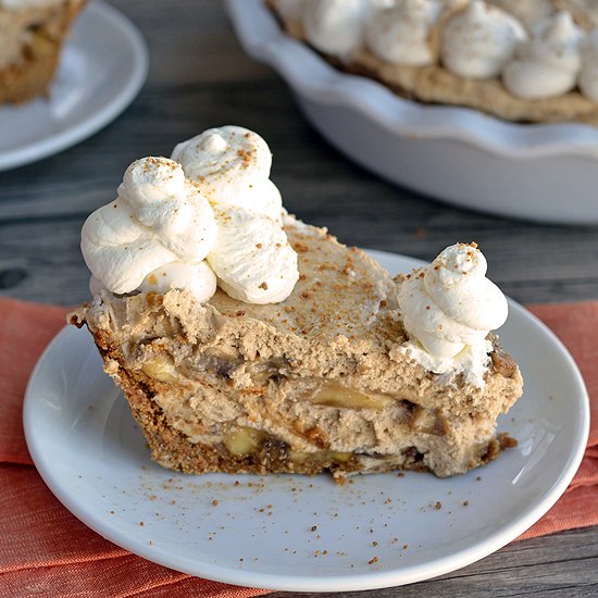 Paleo & Vegan Bananas Foster Pie