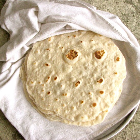 Homemade Flour Tortillas