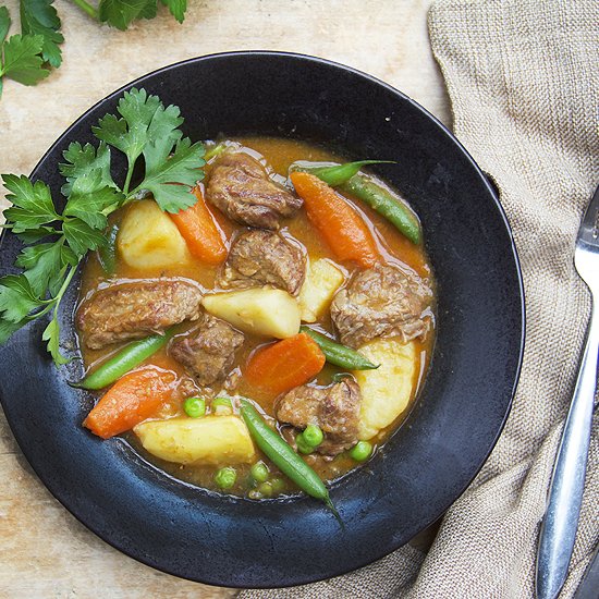 Lamb Stew with Spring Vegetables