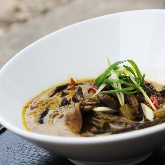 Vegetarian Mushroom Curry