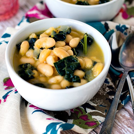 Tuscan Kale and White Bean Soup