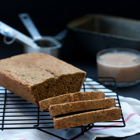 Gluten-free Lemon Poppy Seed Loaf