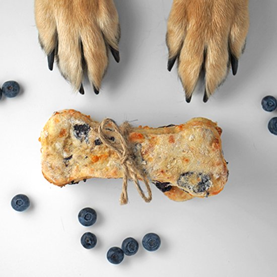 Cheddar Blueberry Dog Biscuits