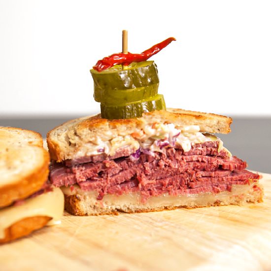 Reuben Sandwich with a Twist