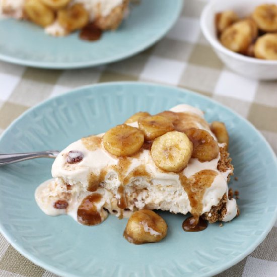 Banana Foster Pie