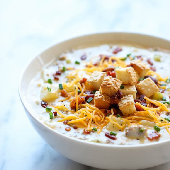 Cheeseburger Soup