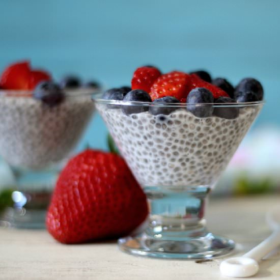 Vanilla Chia Seed Pudding