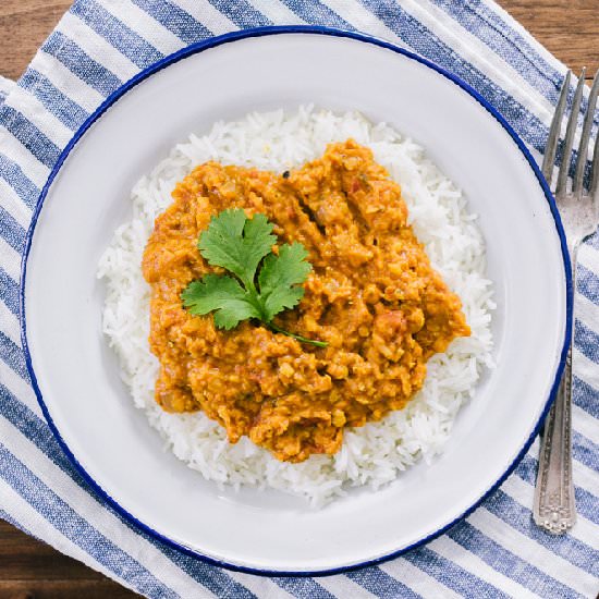 Spiced Red Lentils