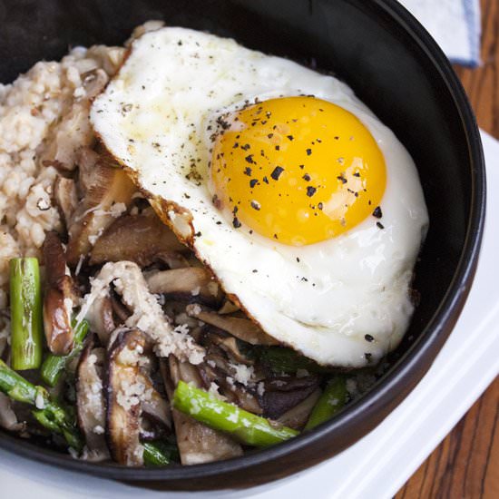 Savory Steel-Cut Oatmeal