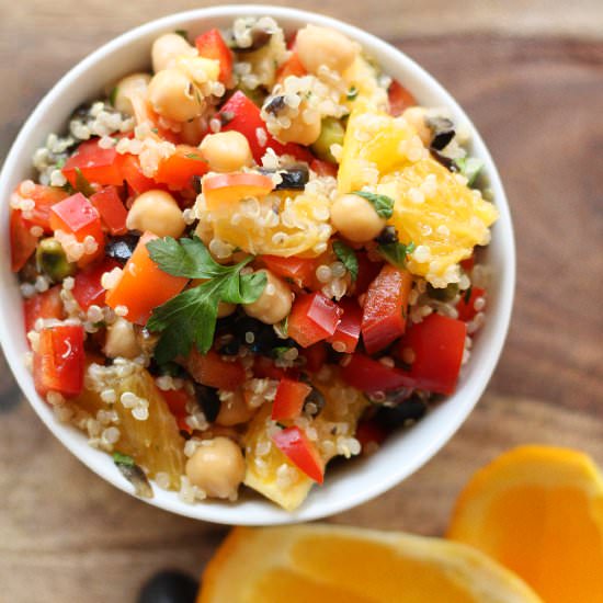 Minty Moroccan Orange Salad