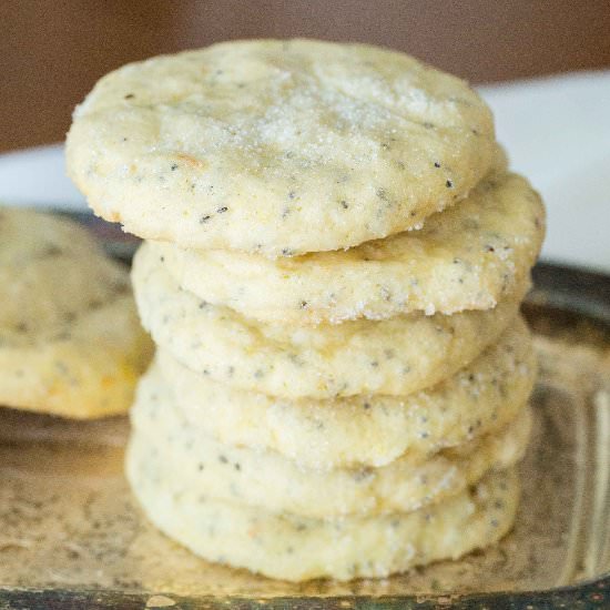 Citrus Poppy and Chia Seed Cookies