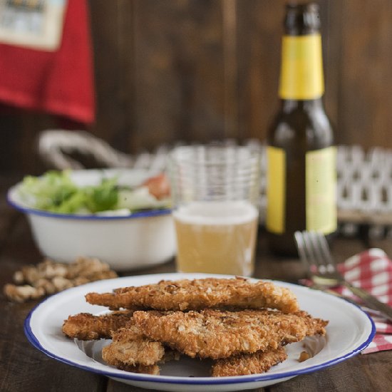 Crispy Chicken with Walnuts