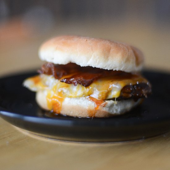 Smokey Mesquite BBQ Bacon Burger