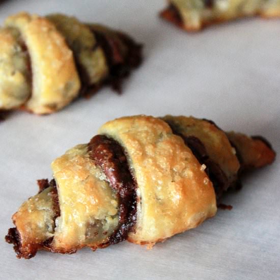 Nutella Rugelach