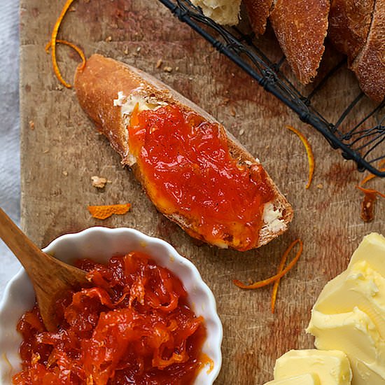 Carrots Blood Orange Preserves