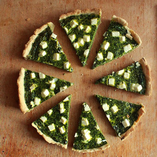 Spinach tart