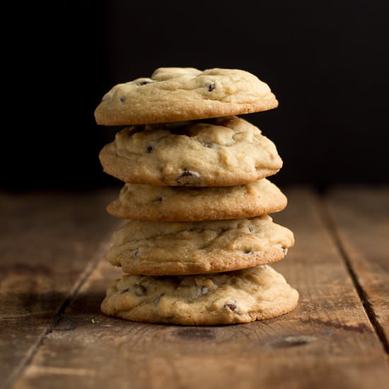 Soft Batch Triple Chocolate Cookies