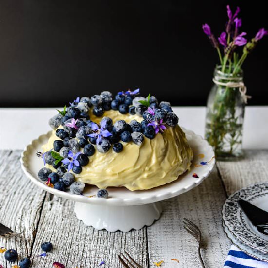 Blueberry Yoghurt Cake