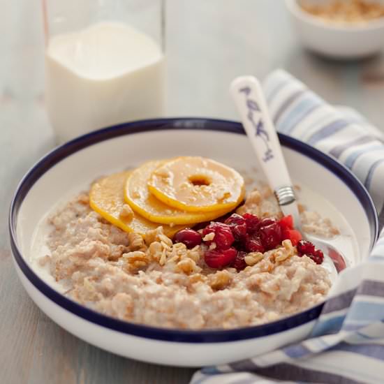 Vanilla Spelt Porridge