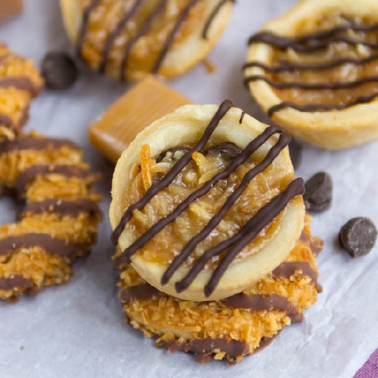 Mini Samoa Pies