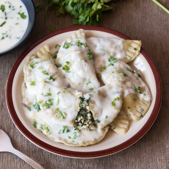 Herb Pasta Crescents