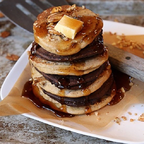 Dirty Blonde Pancake Stack