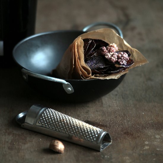 Vitelotte Crisps, Stilton & Port