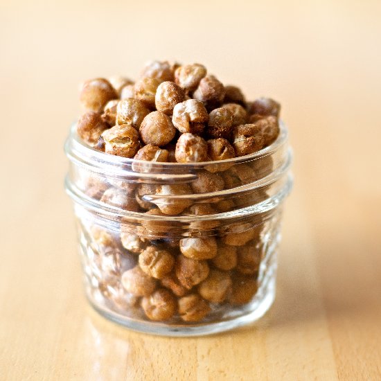 Delicious Savory Roasted Chickpeas