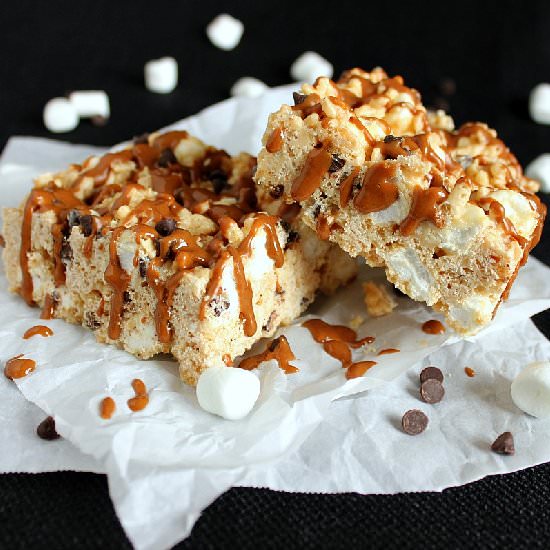 Cookie Butter Avalanche Bars