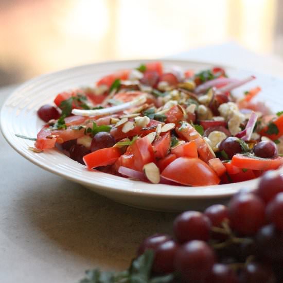 Tomato Salad with Dill-Dijon