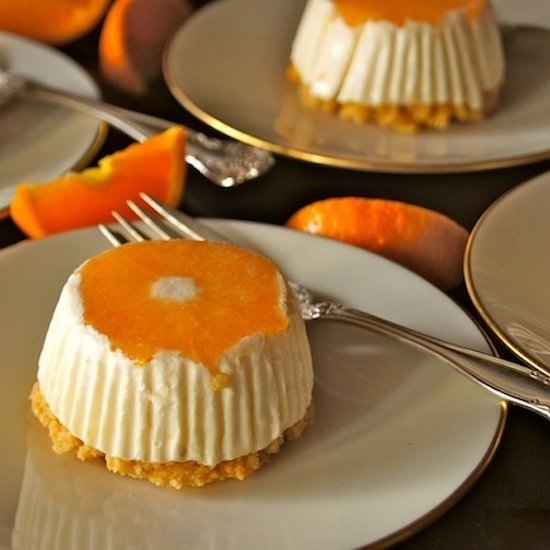 Pixie Tangerine Cheesecakes