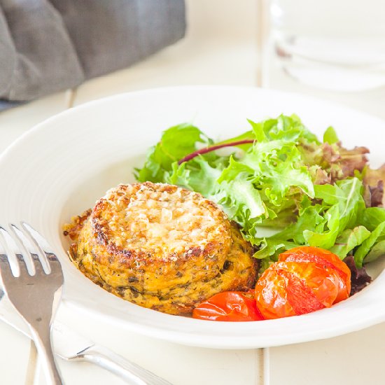 Twice Baked Ricotta & Herb Souffles