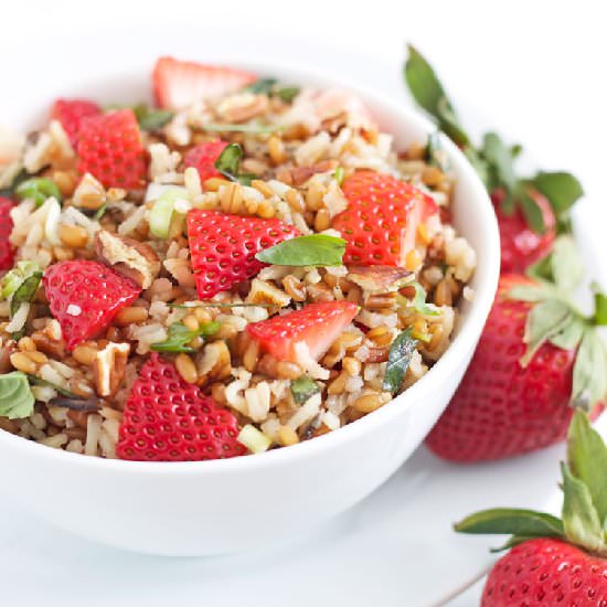 Wheat Berry & Wild Rice Salad