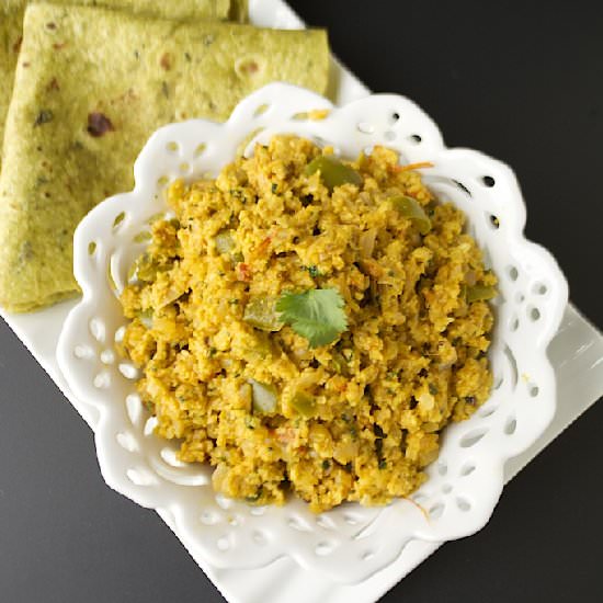 Paneer (Indian Cheese) Bhurji