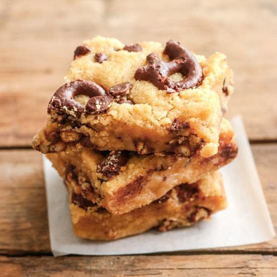 Pretzel Peanut Butter Bars