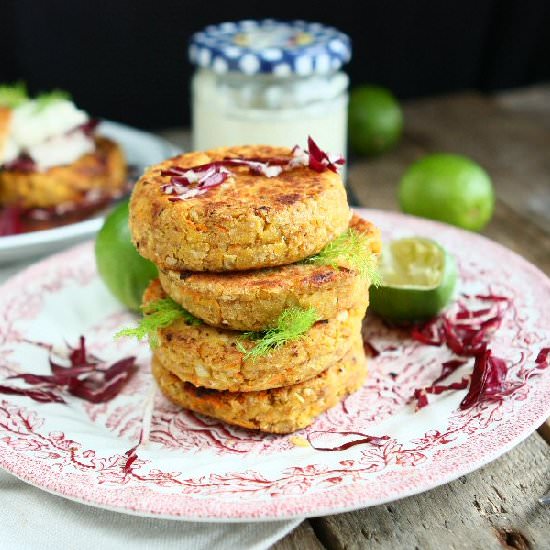 Chickpea and Feta Patties