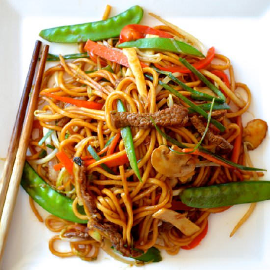 Beef Lo Mein