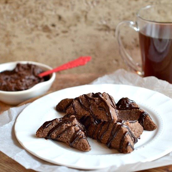 Chocolate Coconut Hamantaschen