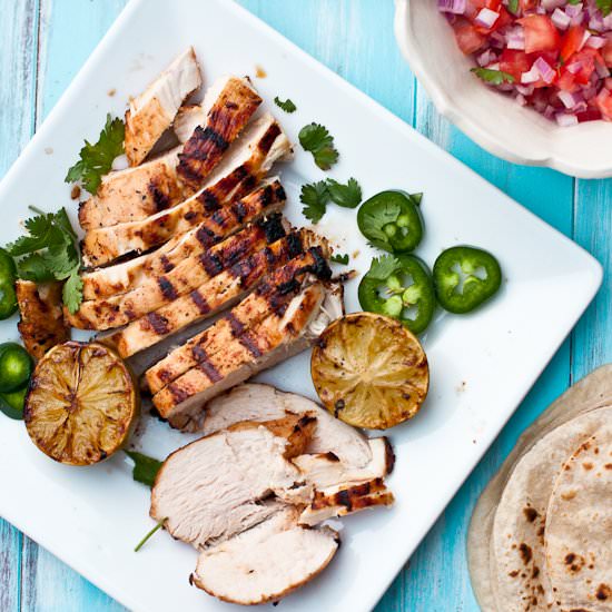 Tequila-Lime Chicken Fajitas