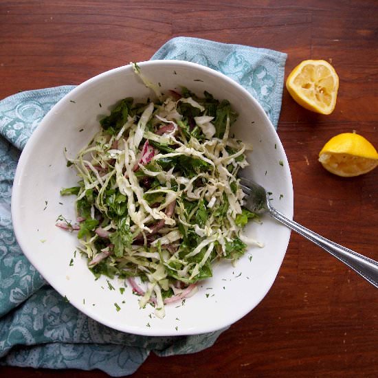 A No-Pity Bright Winter Salad