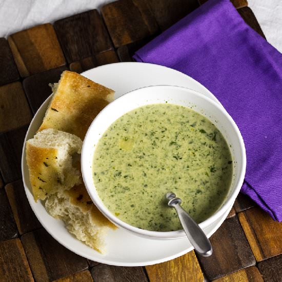 Spinach-Cheese Soup