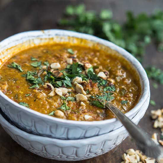 Red Lentil Curry Coconut Stew