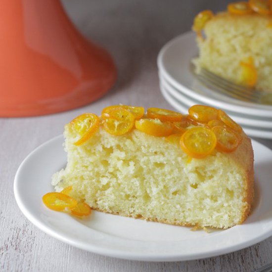 Semolina Kumquat Cake