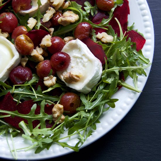 Roasted Grape Salad