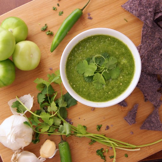 Fresh Tomatillo Salsa