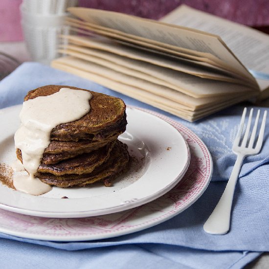 Beetroot Cocoa Pancakes