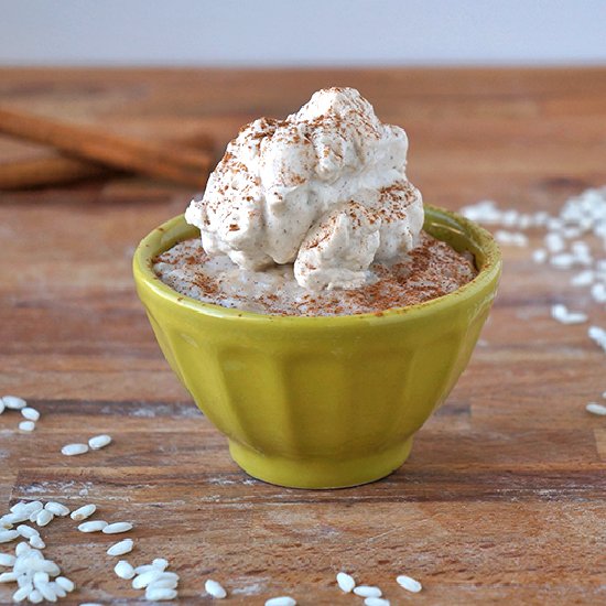 Rice Pudding&Baileys Whipped Cream