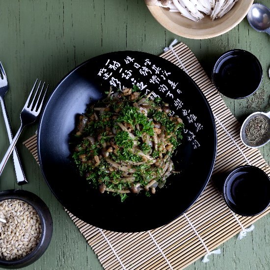 Thyme-Scented Pearled Barley